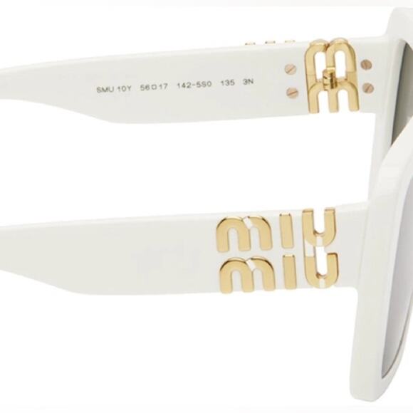 NEW!!!  Miu Miu MU10YS 1425S0 Sunglasses, Authentic - Picture 8 of 13